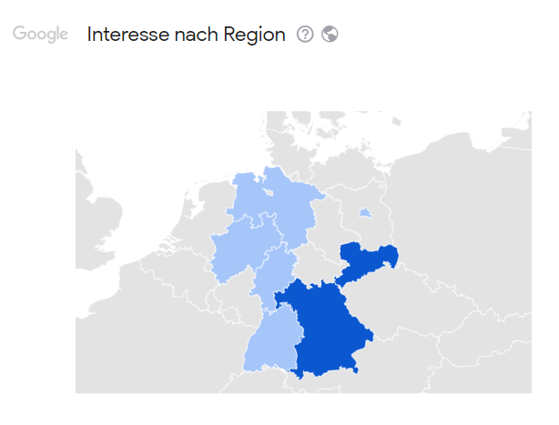 HHC Edibles interesse bei regions Deutschland